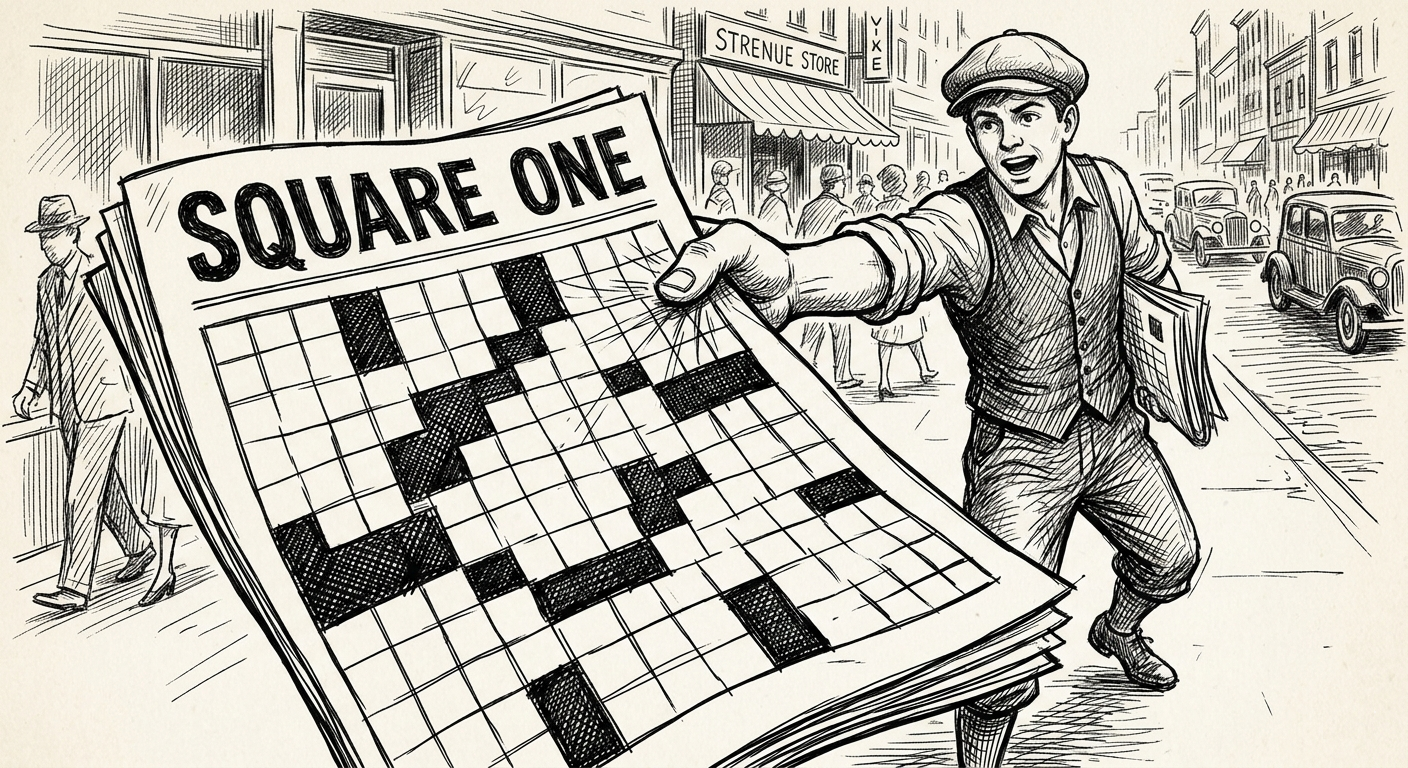 Square One — Crossword Puzzle Builder